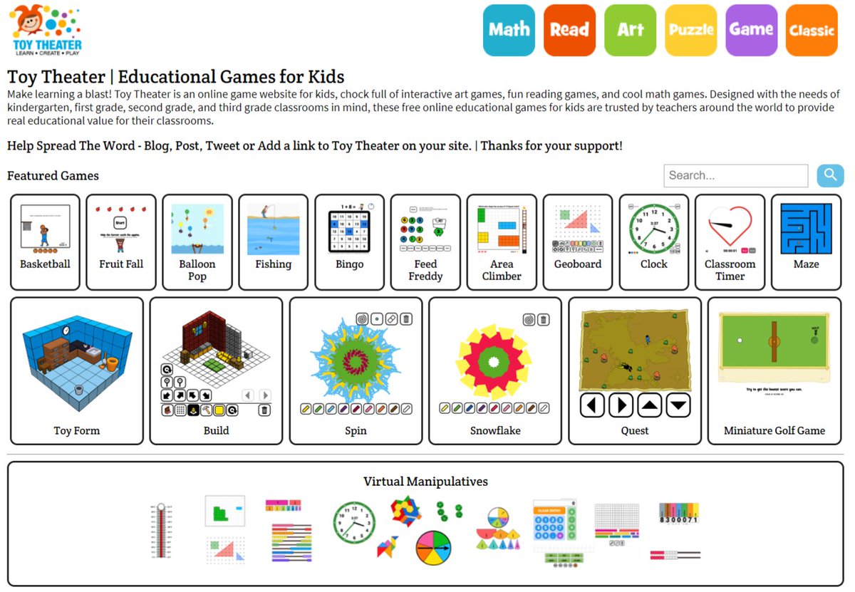 TCEA (@tcea) on Twitter photo 🌞 Looking to keep those #math skills sharp & conquer summer slide? 😎 Check out these awesome websites that'll make learning math a blast! 🚀💯
sbee.link/cf9pwybjd3 @tceajmg <a href="/ToyTheaterGames/">ToyTheater.com</a>
#mathchat #teachertwitter 🌞 Looking to keep those #math skills sharp & conquer summer slide? 😎 Check out these awesome websites that'll make learning math a blast! 🚀💯
sbee.link/cf9pwybjd3 @tceajmg <a href="/ToyTheaterGames/">ToyTheater.com</a>
#mathchat #teachertwitter