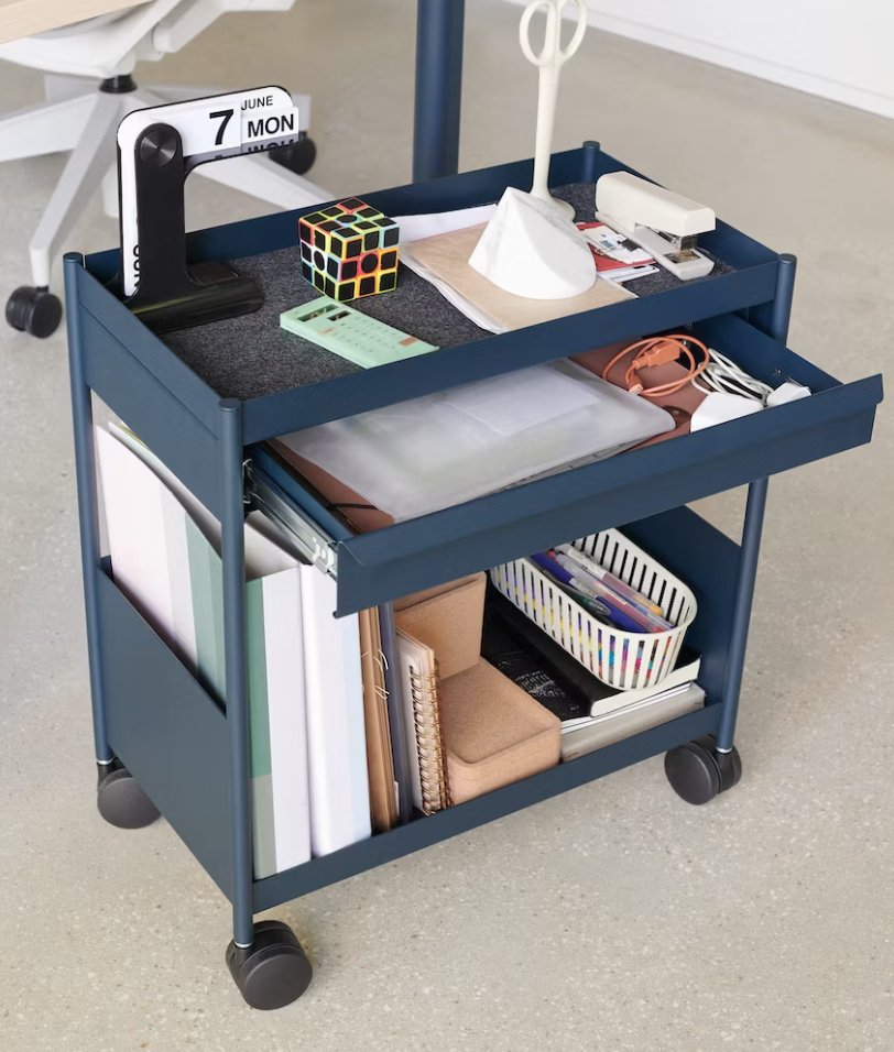 InteriorMotions's tweet image. We could all use a little extra storage, right? The OE1 Trolley offers multi-functional, mobile storage that can go where you go. 
.
.
.
#millerknoll #storage #mobilestorage #mobilefurniture