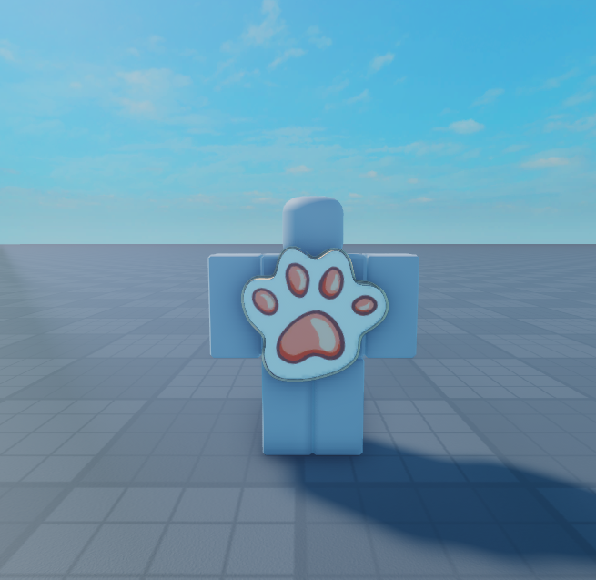 roAlex3D's tweet photo. #34
Roblox UGC (User-generated content) concept

1. Cute Cat Paw (Back)

#roblox #RobloxUGC #RobloxDev #robloxart #robloxartcommission #robloxbattles #robloxcondolink #robloxdoors #robloxevade #robloxdown https://t.co/wQL0RqVj9p