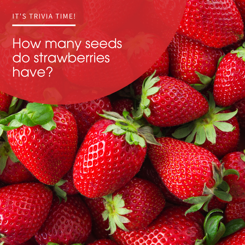 GetFresh_Sales's tweet photo. #TriviaTime

🍓 Strawberries are surrounded by little seeds on the outside.

Each strawberry contains about 200 of these little seeds. Was that anywhere near what you were thinking?

Source: Huff Post
 
#GetFresh #VegasGrown #OrganicFood #FoodFacts #FreshFruits #Strawberry https://t.co/l89hQJezKo