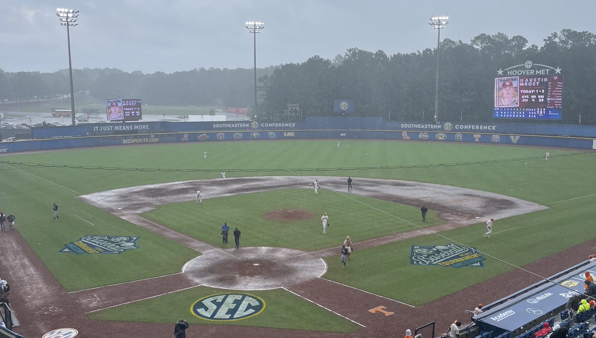 I’ve seen some shiny infields before but goodness this is a new one in Hoover!