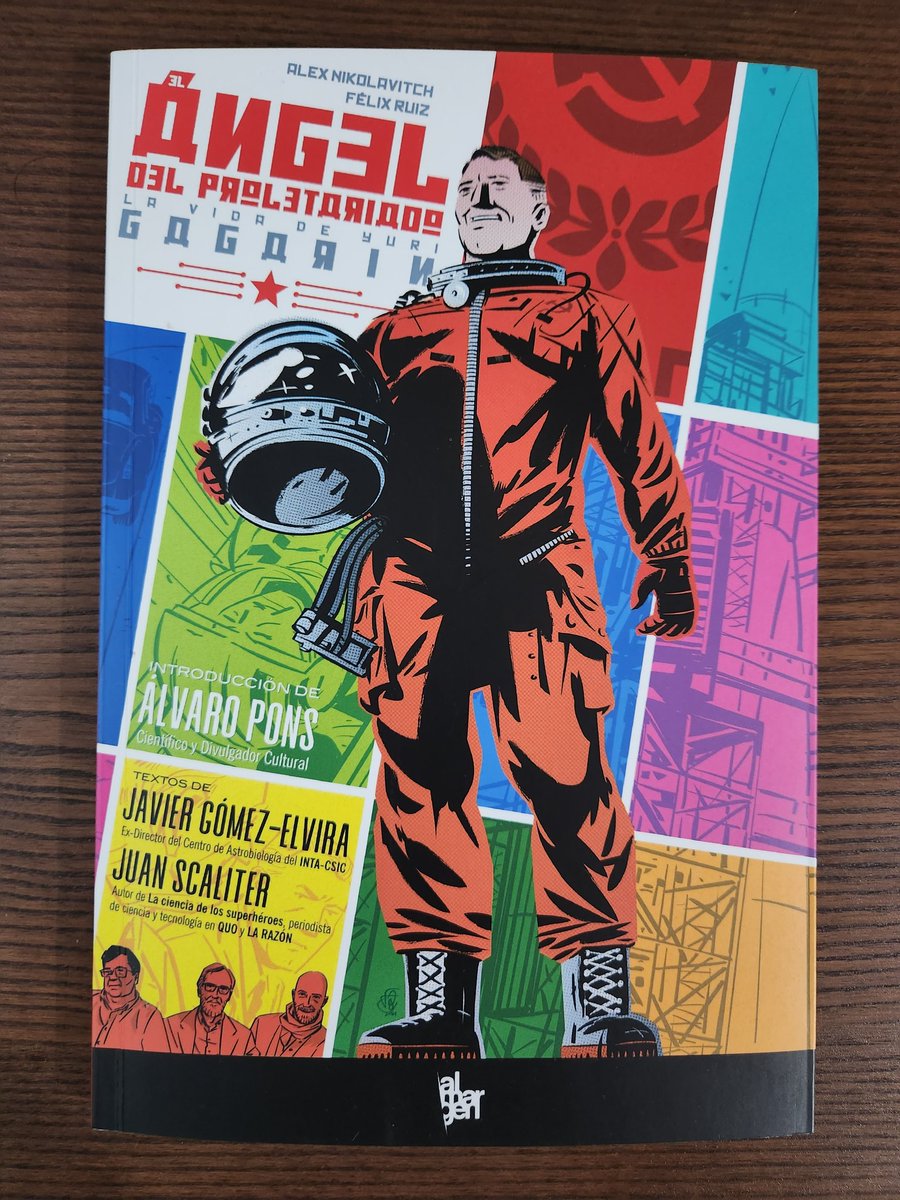Para un apasionado desde pequeño por la carrera espacial, un tebeo como <a href="/Gagarin_comic/">Yuri Gagarin</a> es un deleite inconmensurable. Y encima me han dejado escribirles el prólogo! 😃
<a href="/DesfiladeroE/">Desfiladero Ed</a>