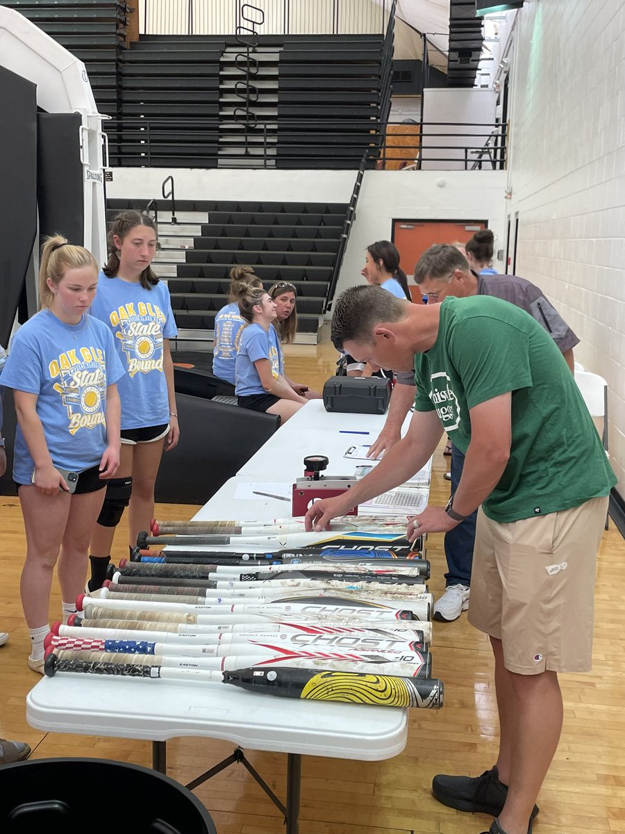 WVSSAC on Twitter "Bat testing underway at the South Charleston