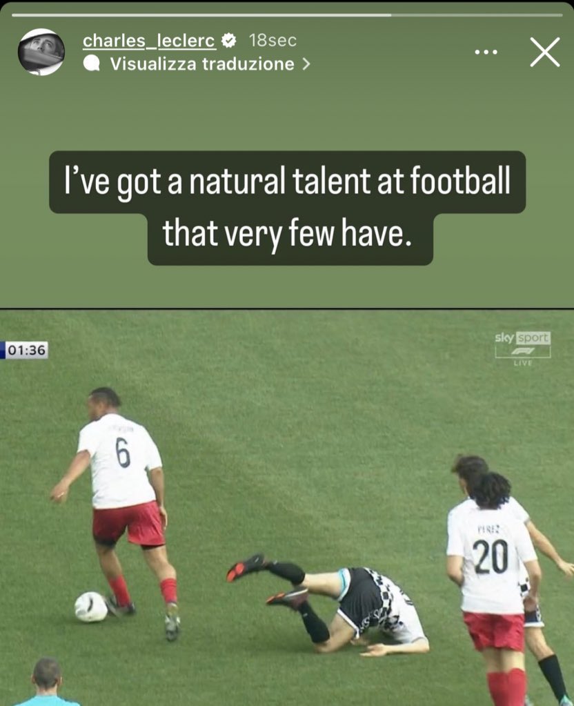 _imSv7's tweet photo. beh chi non riconoscerebbe il suo talento #WorldStarsMC #Leclerc https://t.co/mxisCsEvjz