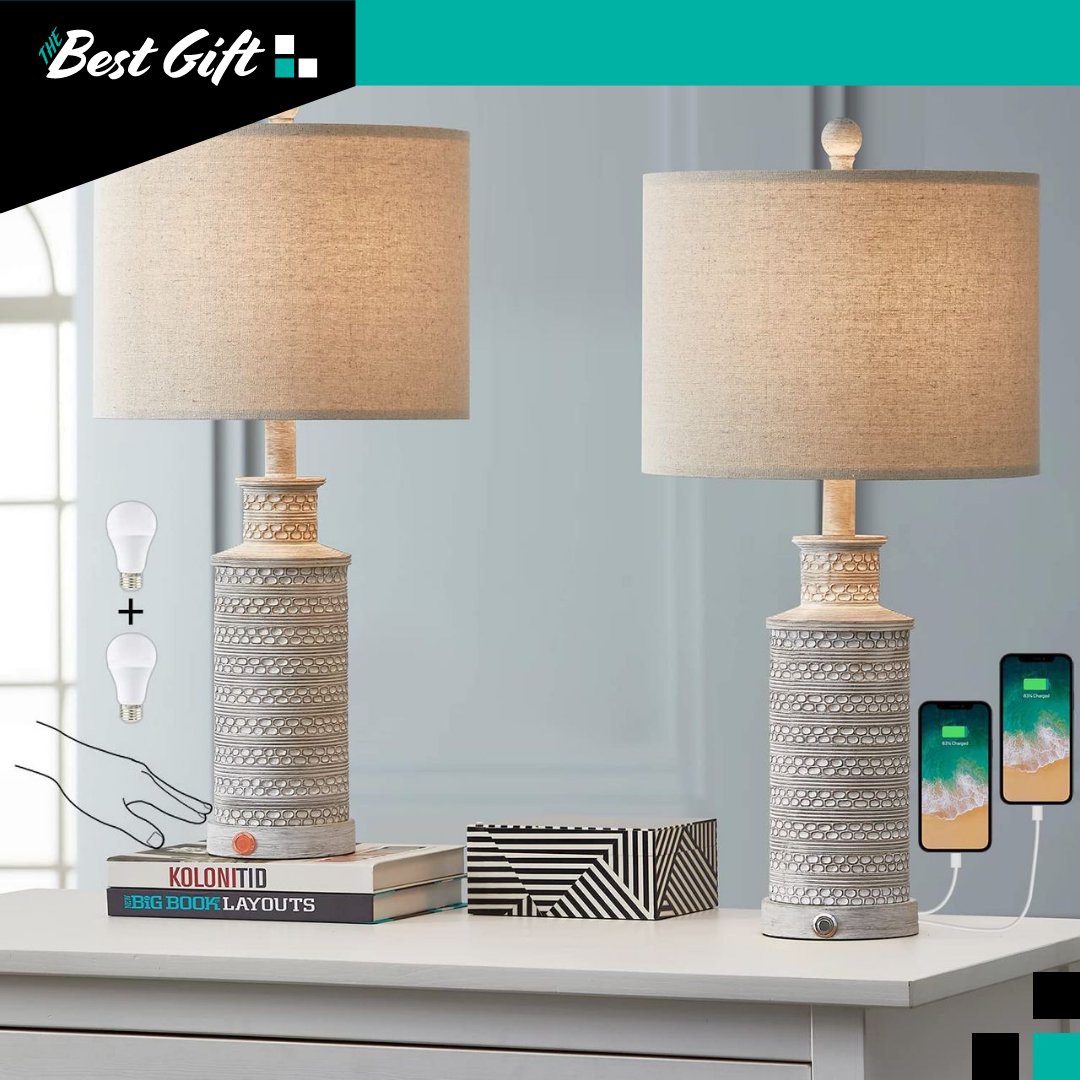 TheBestGift_'s tweet photo. Dimmable Touch Control Retro Table Lamps Set 🕯️

Tap for #light, no fumbling: https://t.co/E3ToN7csp6

#gift #bestgift #BedroomLamp #TouchControl #DimmableLights #Sensors #AdjustableBrightness #SwitchFree #ConvenientLighting #NightstandEssentials #BedroomDecor #LivingRoomLighting https://t.co/OVoXqaU56Q