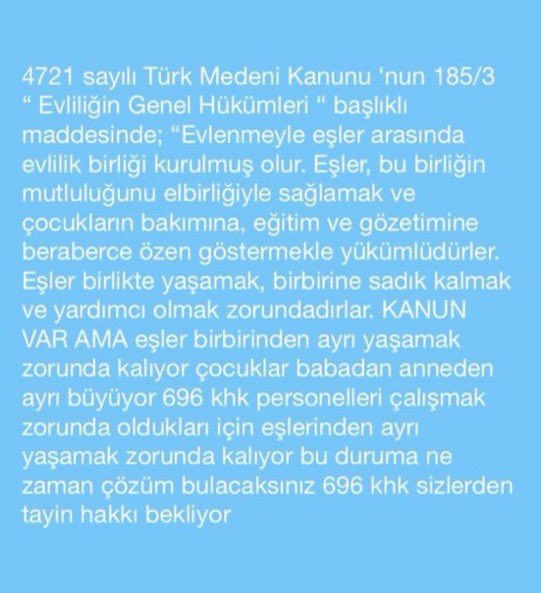 696khkesdurumu's tweet photo. Lütfen sorun ! Çocuklarımızı eşimizi babasız kim koruyacak. Sevinçlerinde Üzüntülerinde yanlarında değiliz.Bu kötü dünya düzeninde bir tehlike karşısında yanlarında olamayacağız lütfen artık sesimizi duyun @hasandogan @mahirunal @cyhnbzkrt
@hikmetgenc
@ferhatmurat
@merveturkayyy https://t.co/lDllJMrcX5