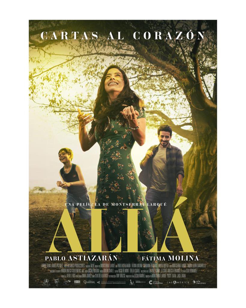 LAFATIMAMOLINA's tweet photo. Nuestra película Allá, la película estrena este 3 de Junio en el  @FICGoficial FICG Festival Internacional de Cine en Guadalajara dirigida por Montserrat Larqué y está en competencia en la categoría Hecho en Jalisco. Allá nos vemos 🙌🏽💜. https://t.co/JwyTkNuPL3