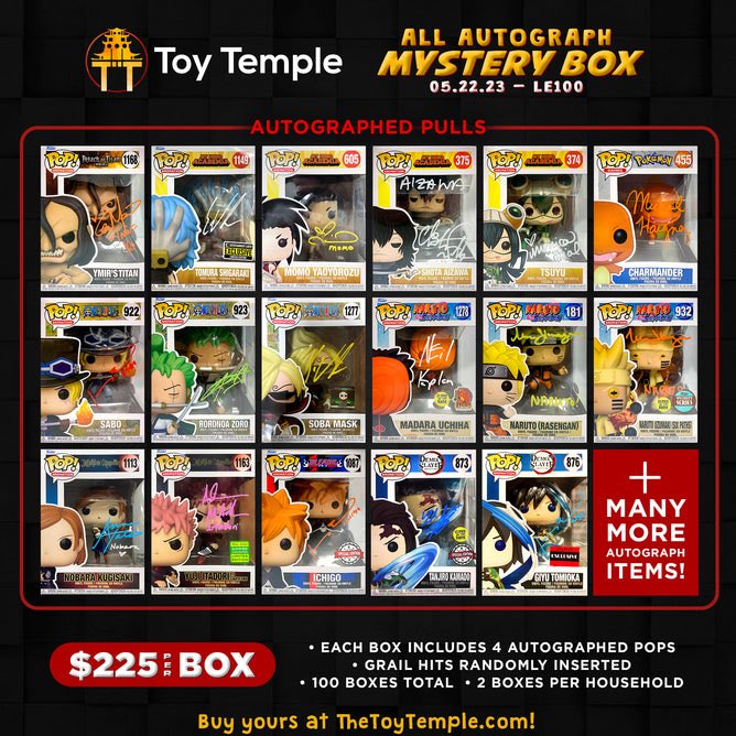 DisTrackers on Twitter "Toy Temple High Roller Autograph Mystery Box