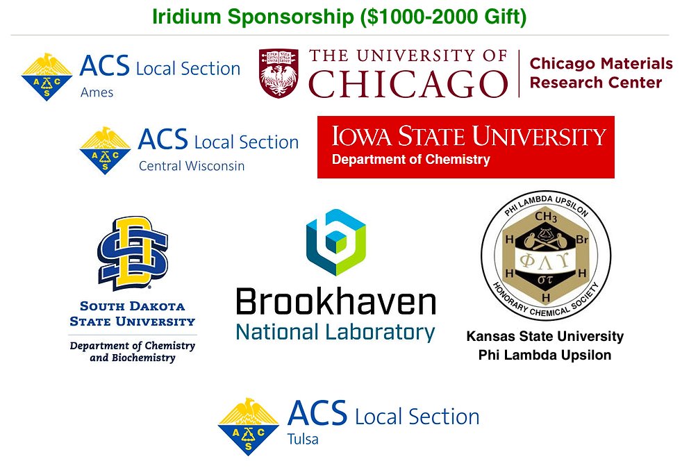 Our fundraising goals came true!🎯 Thanks to our Iridium sponsors for contributing to this year's MWRDC retreat!
#goals #sponsors #kindsponsors #supportDEI #chemtwitter #mwrdc2023🏖️