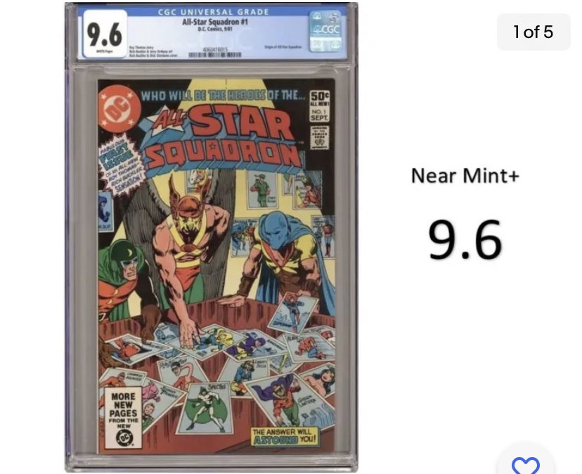 Check out All-Star Squadron #1 - Key 1st full app. &amp; origin All-Star Squadron -CGC 9.6-New ebay.com/itm/3745333653… — #comicbook #comicsforsale #collectible #comics #comiccon #comiccollecting #comiccollector #comicfam #comiccommunity #collector #cgc #cgccomics #gradedcomic #dcu