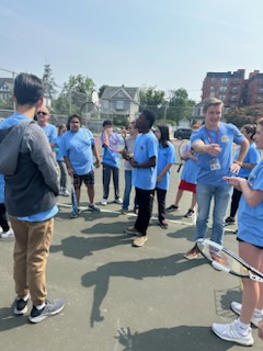 The Aces for Autism Tennis Tournament has been a real HIT! Big shout out to Mr McGorty for his hard work in putting together such an awesome event. #GameOnRVC