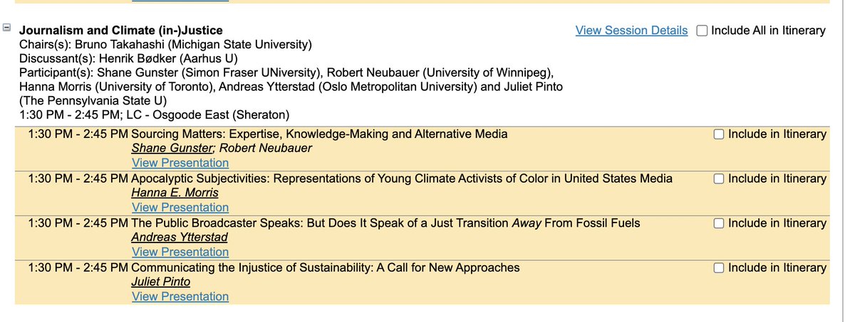 And before many of us go back and extend our carbon footprint por avión, well, at 1:30 PM, take some accountability at LC - Osgoode East with <a href="/DrBTakahashi/">Bruno Takahashi</a> chairing
