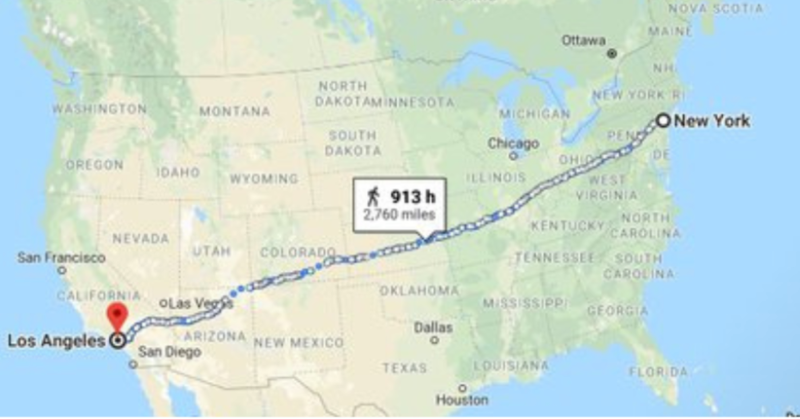 We all have that one friend who's like: "it's not that far, we can walk."

The walk:
