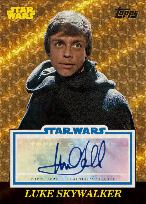 Mark Hamill Auto starwars