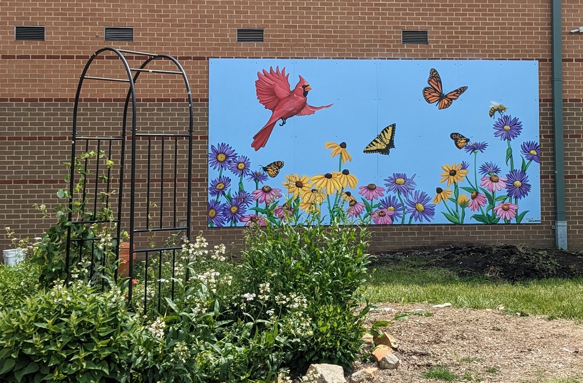Sabrina Tucker (@tucker_library) on Twitter photo LOVE it <a href="/Capital_Murals/">Capital Murals</a>! Thank you!!! The garden is starting to come together! <a href="/BristowRunES/">Bristow Run ES</a> LOVE it <a href="/Capital_Murals/">Capital Murals</a>! Thank you!!! The garden is starting to come together! <a href="/BristowRunES/">Bristow Run ES</a>