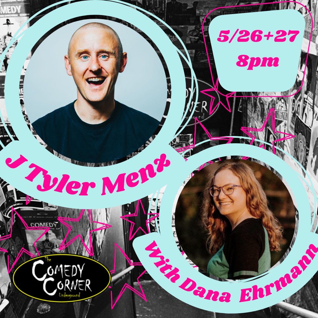 🌞🍦📣 This weekend!!! 📣🍦🌞 Not one but TWO Milwaukee crushers come to visit- the hilarious @jtylermenz and @ehr_head! Kick off your long weekend with us! 🍻 😎
