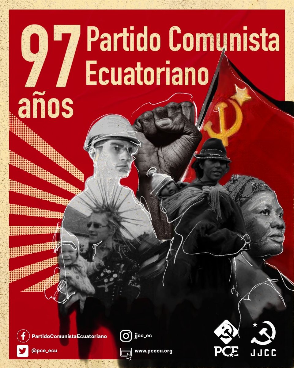 97 años de una historia de amor y de lucha.

97 años, de camaradas compartiendo un partido, una idea y la convicción revolucionaria.

Hasta la revolución, la victoria y la vida, siempre !