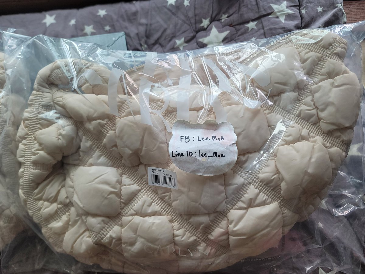 Carlyn Cozy L Ivory
3200฿
#BamBam #GOT7 #carlyn #carlynthailand #carlynพร้อมส่ง 
สนใจสอบถามได้ค่ะ
#คาร์ลิน #carlynthailand #softm #softL #poing #cozy #black #silver #wasabi #blue #pink #creampink #cloudblue #limeneon #lavender #denim #gold #violet #beige #ashblue #gray