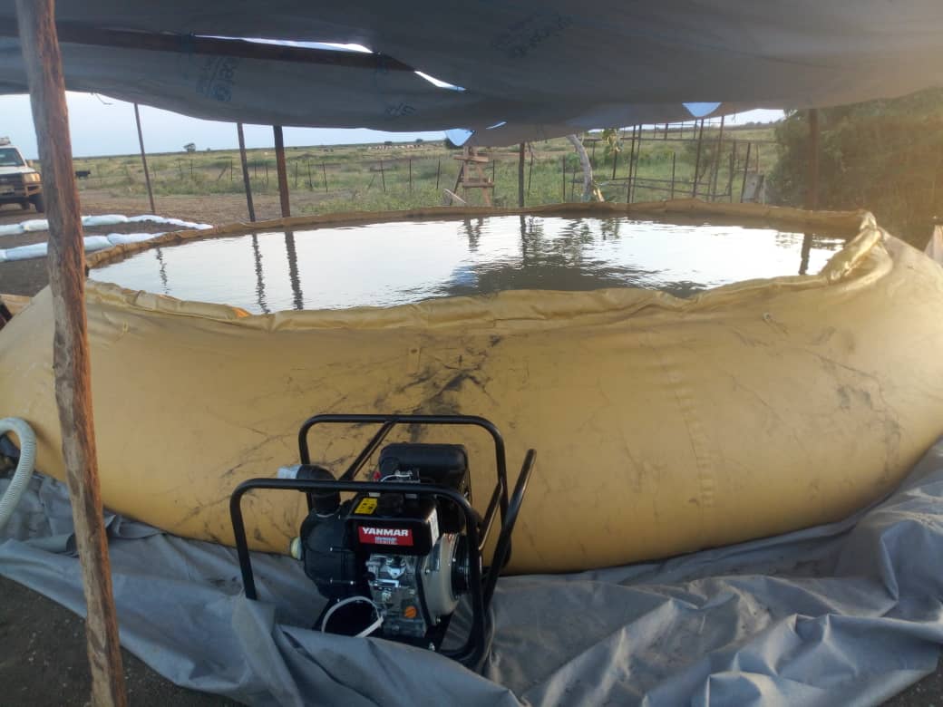 Youth being the pivot &amp; engine for meeting the SDG6, endure rough &amp; tough times to ensure safe clean water supply in drought hit area of Mogos, Kapoeta East County, EES🇸🇸 #SSOT. Thanks to #RRF <a href="/IOMSouthSudan/">IOM South Sudan</a> for the support to ensure 'No one is Left Behind' this Action Decade.