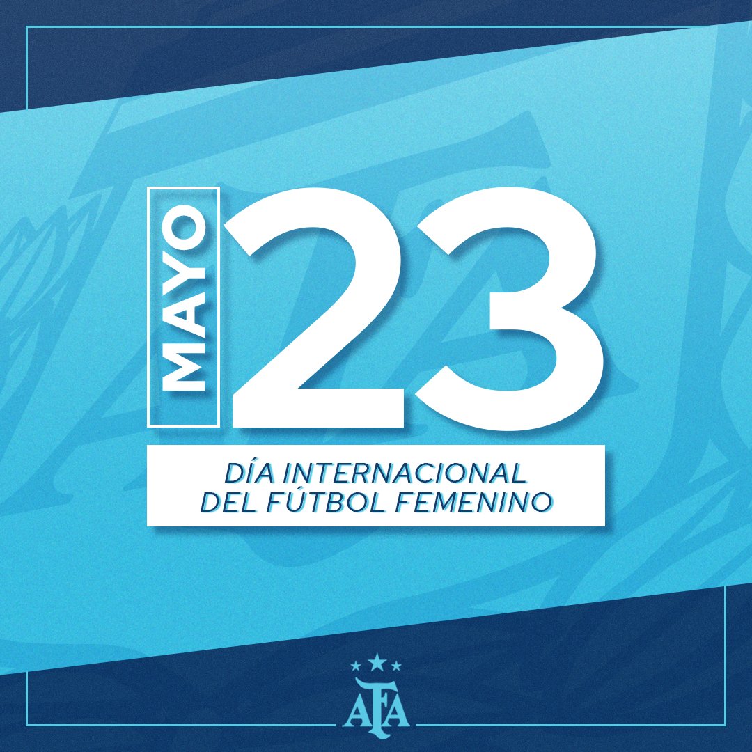 La Asociación del Fútbol Argentino saluda y reconoce a todas las futbolistas y a quienes forman parte del crecimiento del fútbol femenino en el mundo.