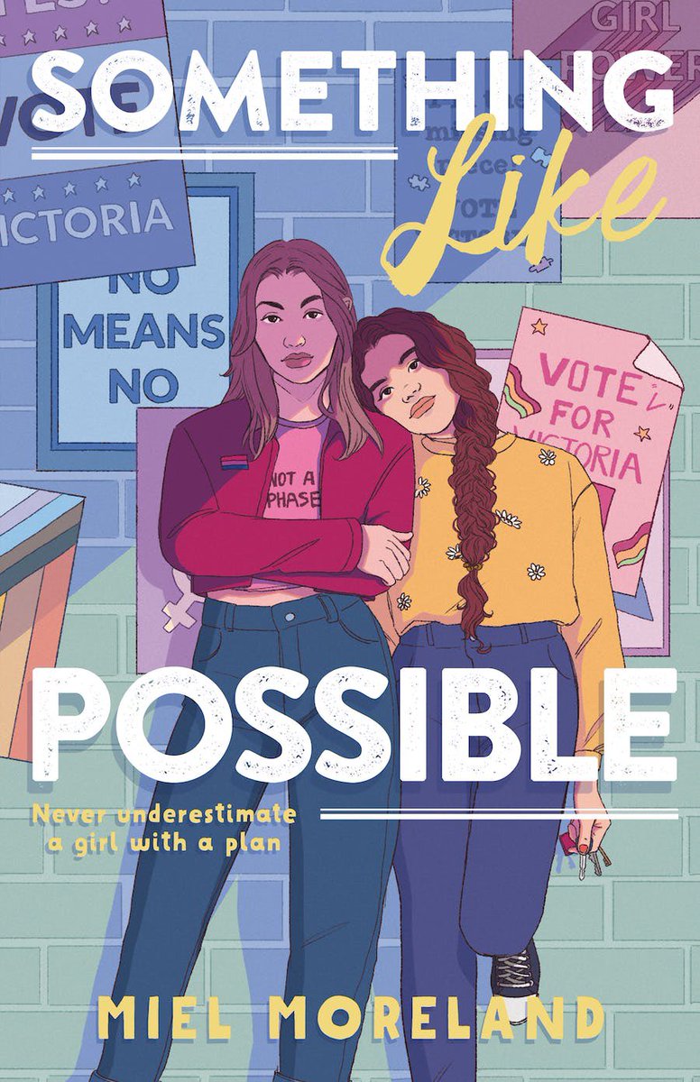 SOMETHING LIKE POSSIBLE by @MielMoreland (YA contemporary)

Madison navigates a less than enthusiastic election team and her growing crush on a new class president candidate in this love letter to ambitious girls & queer solidarity!

Learn more: us.macmillan.com/books/97812508…