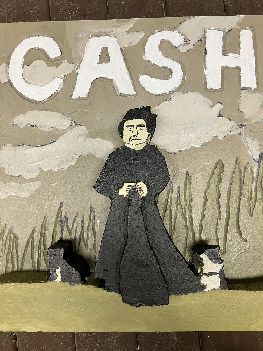 Album Cover in foam.