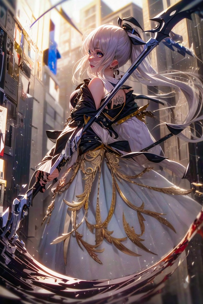 My entry for #ScytheGirlAI by <a href="/lichtxAI/">Lichtx - Commissions in DM! 🔞</a>