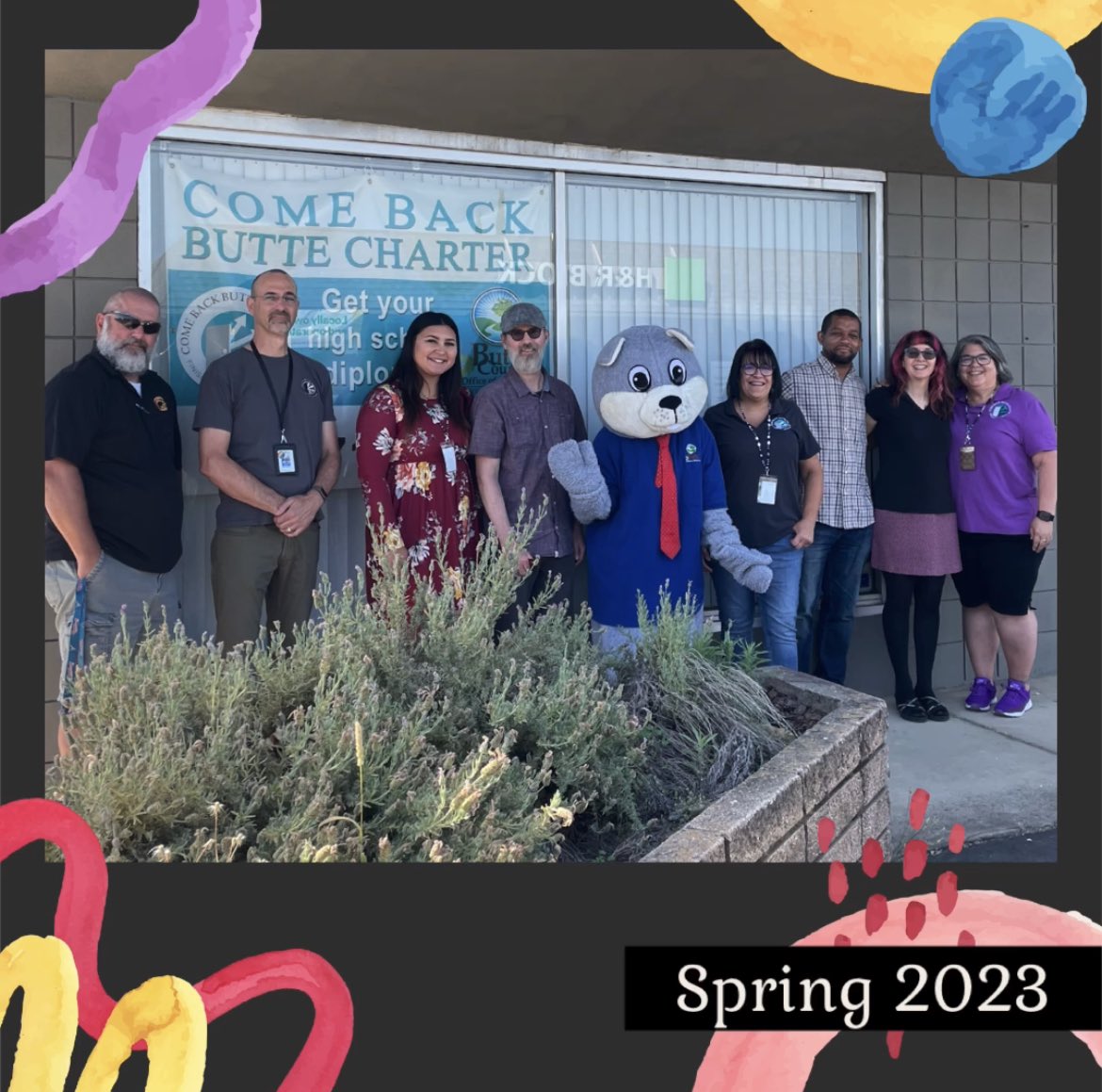 Open House at Come Back. Chewy wants to join the Come Back staff!  <a href="/BCOEStory/">Butte County Office of Education</a>