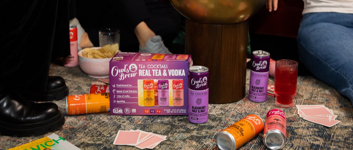 We thought we'd keep this ParTEA going... Say hello to our new line of Real Tea & Vodka! 3 delicious flavors made with fresh brewed tea, vodka and real fruit juice. Trust us, you'll want this at your next ParTEA!!