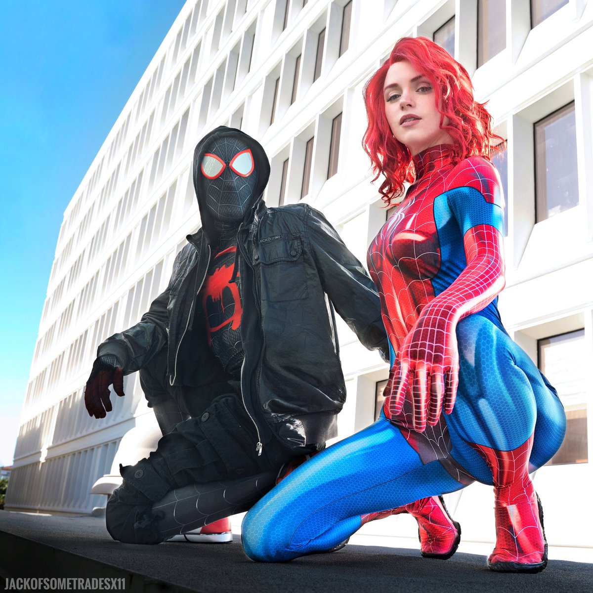 In honor of Across the Spider-verse, I wanted to share some of my favorite Spidey looks! 🕸️❤️ * 📸s 1, 2 3 from @GeekStrongTV Miles - @GeekStrongTV 📸4 - is jackofsometradesx11 * #spiderman #acrossthespiderverse @SpiderVerse @SonyPictures