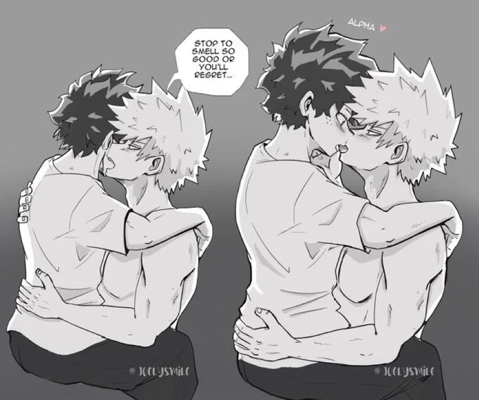 Alpha/ omega kiss 
#bkdk 