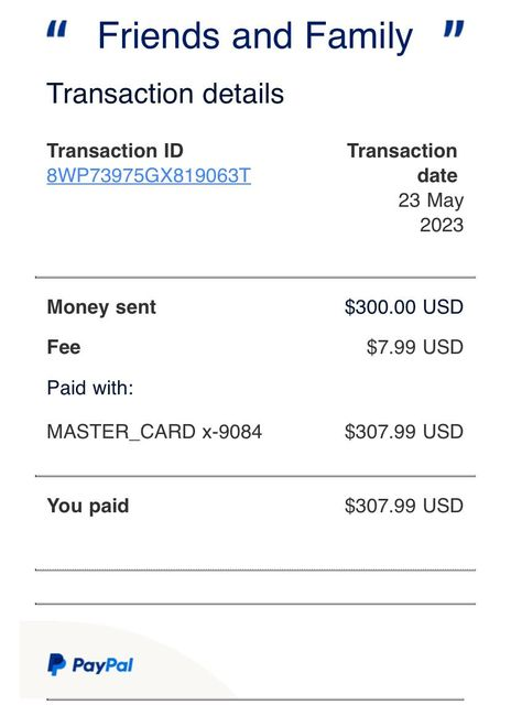UpsilArt's tweet photo. @StaciAnime Hi, earlier I had a commission request on instagram and I had almost the same exchanges with the person and the transaction ID was the same as yours, but I realized a bit late that it was a scam, I almost lost $200 but I only lost 20so it's not huge, but the shock remains present https://t.co/7JhQRk2I7z