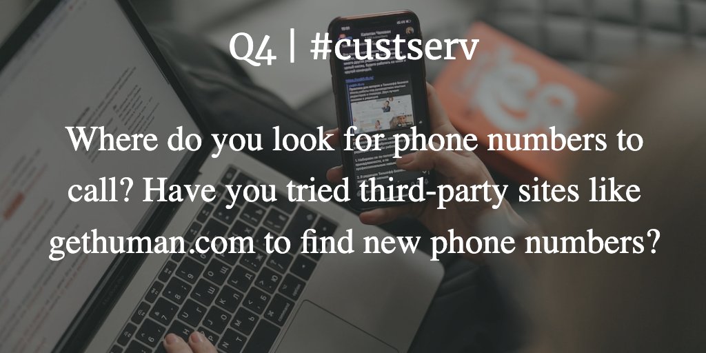 GregOrtbach's tweet photo. Q4 | #custserv
Where do you look for phone numbers to call? Have you tried third-party sites like https://t.co/dqqe9cjAei to find new phone numbers? https://t.co/FjEzxECSmM