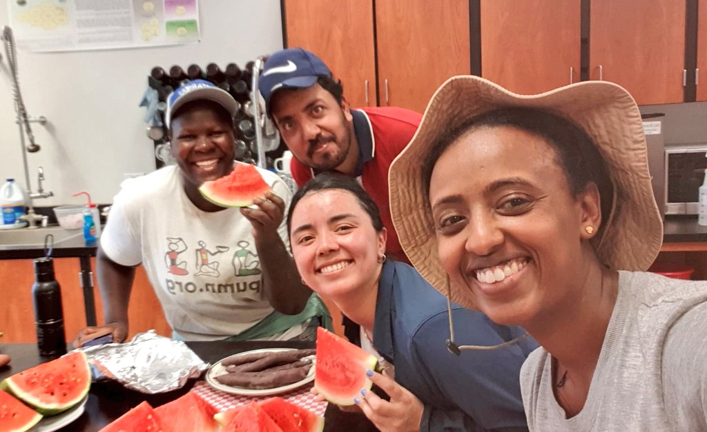 It's that time in of the year again 🍅🍉🥒🫑 

Glad to have hard working interns, students, post-docs and biological scientists to help set up, care &amp; harvest our trials as we seek alternatives to restricted use pesticides for managment of plant-parasitic nematodes!

#UFNematodes