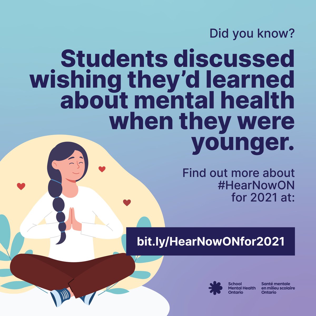 The #HearNowON report gathered student input from across #Ontario. The data reaffirms that students want to learn more about #MentalHealth at school. Read the full report:  smho-smso.ca/blog/online-re…