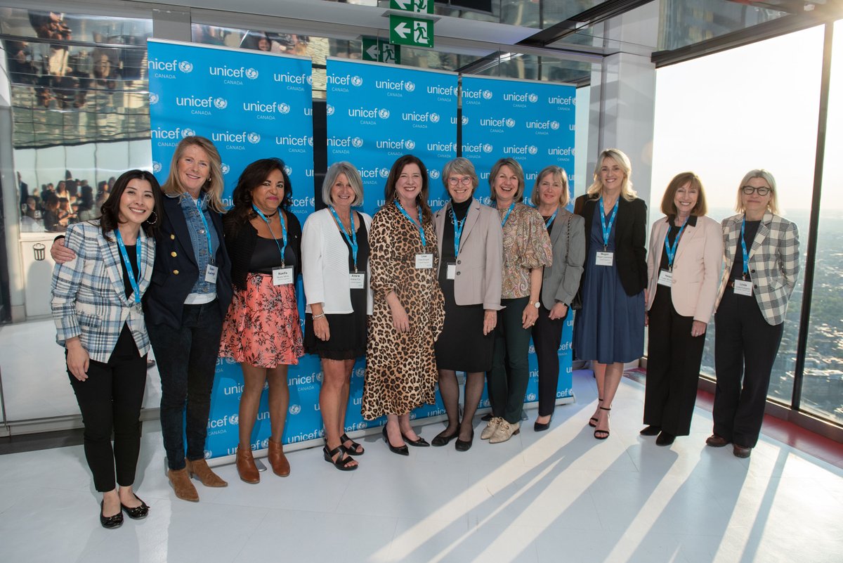 UNICEF Canada on Twitter "The event saw participation from the
