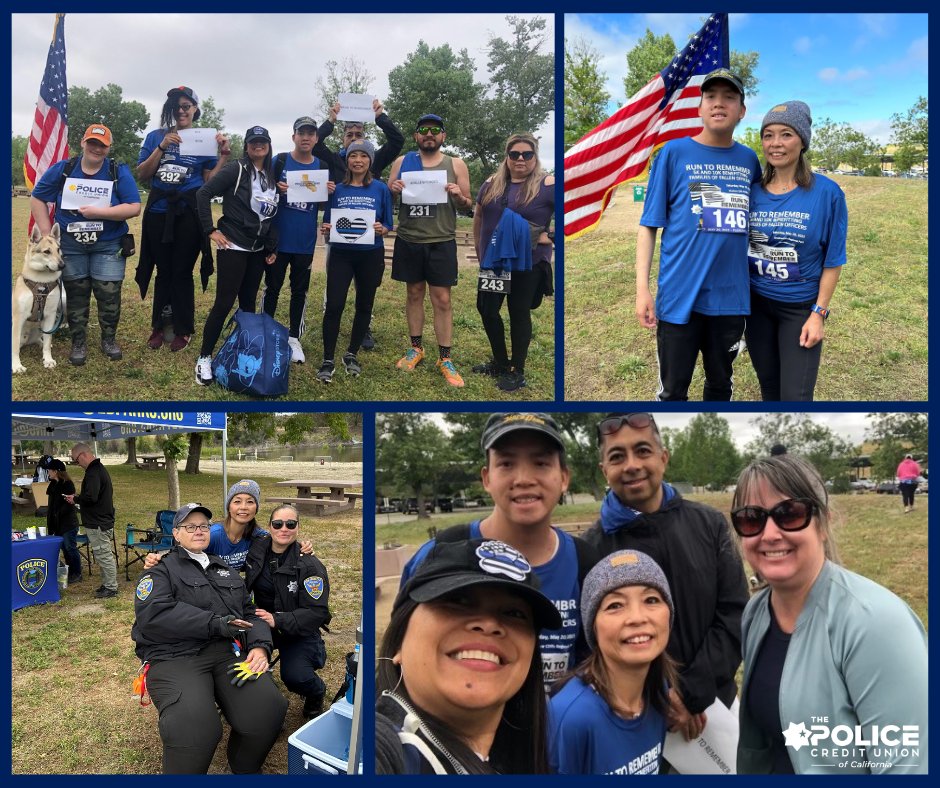 Thank you to all who joined us for the 14th Annual Run to Remember, which benefited families of fallen officers. Our staff considers it an honor to support those who dedicate themselves to safeguarding our communities. 

#FallenOfficers #ThePoliceCreditUnion #CPOA #RuntoRemember