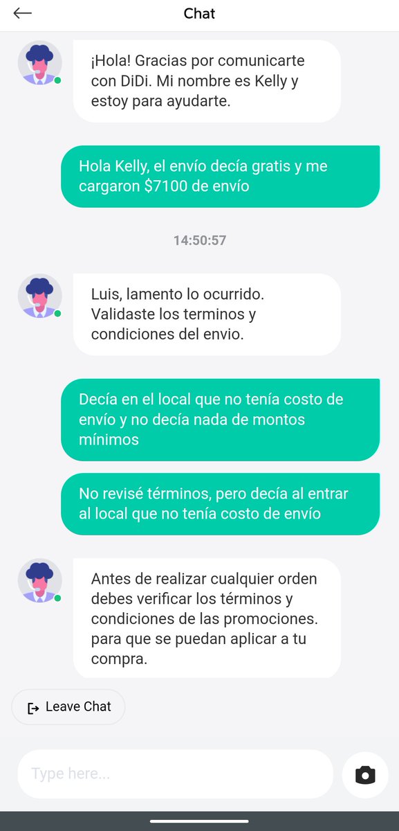 Estamos jodidos con las apps qué hacen lo que quieran <a href="/DiDiFoodCOL/">DiDi Food Colombia 🇨🇴</a> Hoy hice un pedido que decía envío gratis, me lo cobraron a la tarjeta y me "reembolsaron" un cupón. Básicamente me robaron plata y me pagaron con cupones. Ahí qué?? <a href="/sicsuper/">Superintendencia de Industria y Comercio 🇨🇴</a>