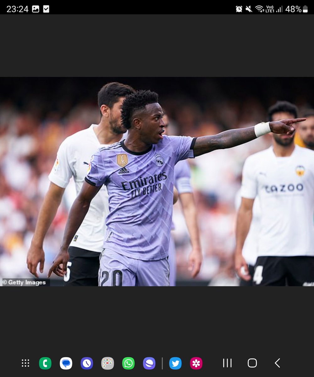 Ahmednasir Abdullahi SC (@ahmednasirlaw) on Twitter photo The constant vile and racist abuse of Real Madrid's Brazilian player Vinicius Jr by Spanish nationals because of his colour is a grave threat to world peace and security and must be discussed by the UN Security Council in an emergency session <a href="/UN/">United Nations</a> The constant vile and racist abuse of Real Madrid's Brazilian player Vinicius Jr by Spanish nationals because of his colour is a grave threat to world peace and security and must be discussed by the UN Security Council in an emergency session <a href="/UN/">United Nations</a>