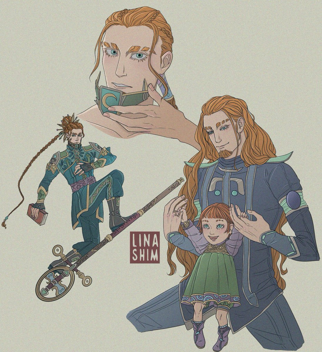 hooliganpeach's tweet photo. ✨Mage Daddy✨
#art #digitalart #CLIPSTUDIO #originalcharacters #WomensArt #DaddyDaughter #ArtistOnTwitter https://t.co/1AxgK1VKgt