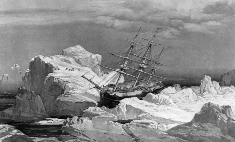 Number 3: The Northwest Passage
Despite "scientists" saying the Northwest Passage has been found using satellites, it hasn't. All those images are fake. The good news is, it is real and waiting to be found. Get stuck in the ice and starve, you'll be in the company of Greats