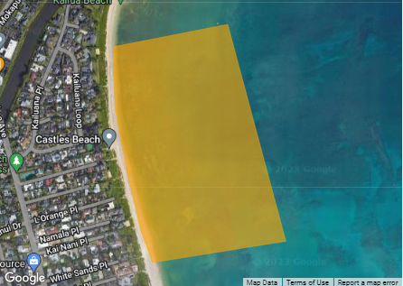 A #BrownWaterAdvisory has been issued at Oneawa Beach on O‘ahu.
 
Heavy rain/stream flow has resulted in stormwater runoff entering into coastal waters.

Details: eha-cloud.doh.hawaii.gov/cwb#!/event/16…