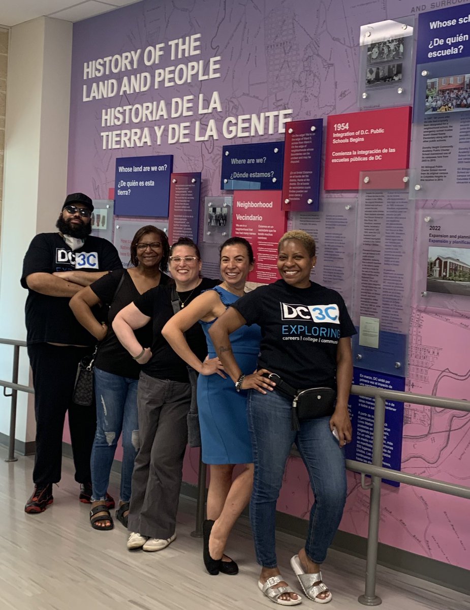Look at this team 🤩 We can’t wait to partner with <a href="/DCBilingual/">DC Bilingual PCS</a> this summer!!! 20 DC3C high schoolers with disabilities from across the city will learn to cook in DCB’s amazing food lab. #sharingiscaring