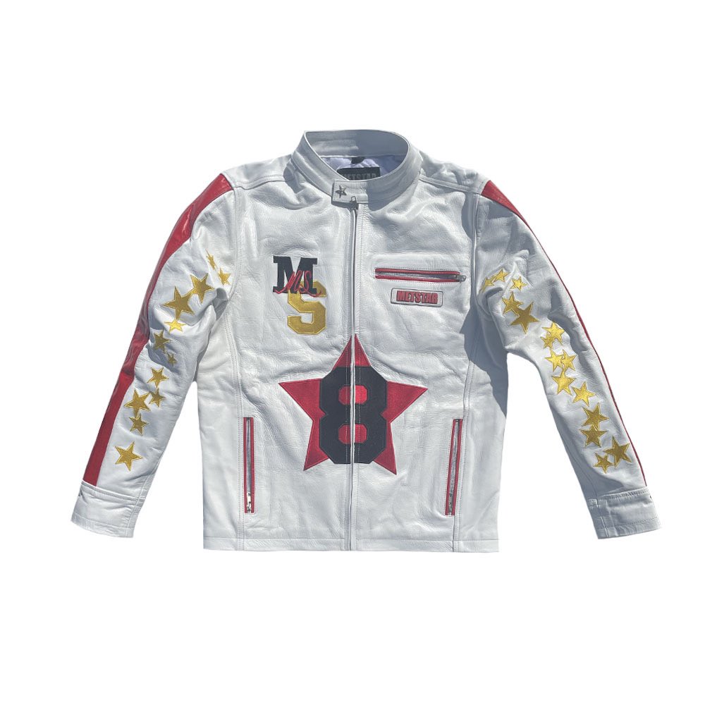 MET_STAR_'s tweet image. MS LEATHER MOTO JACKET V.2 OUT NOW! LINK IN BIO ✨