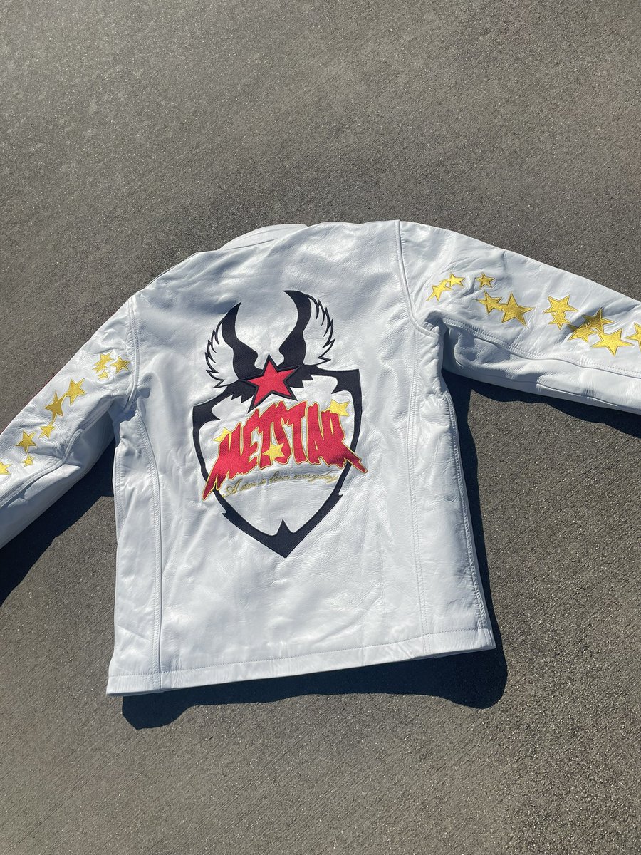 MET_STAR_'s tweet image. MS LEATHER MOTO JACKET V.2 OUT NOW! LINK IN BIO ✨