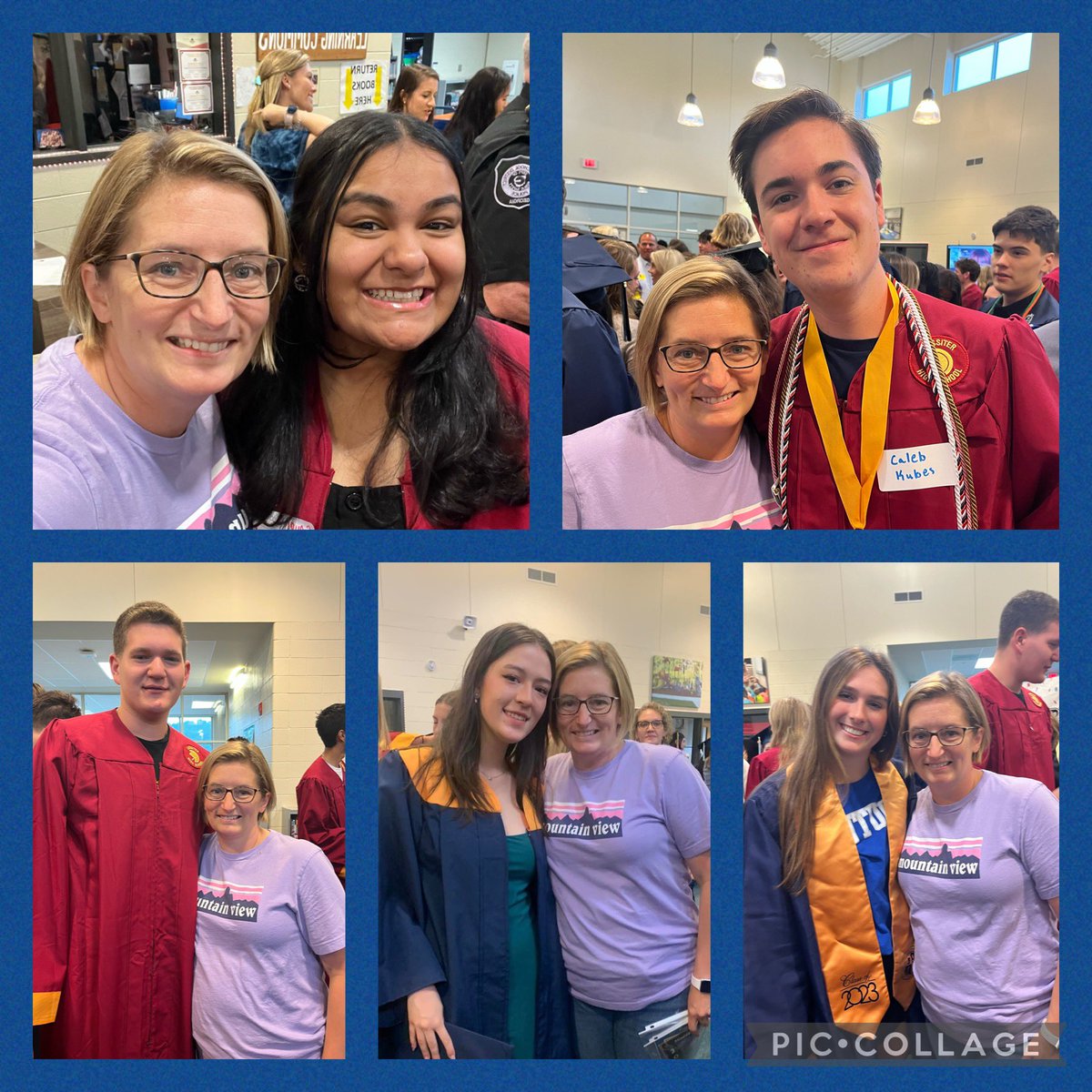 Ashley Montejo (@amontejo132) on Twitter photo Today, our MVES graduating seniors came back for one last walk, and I got to hug these once 2nd & 3rd graders that are all grown up now! Proud of them and all the graduates! #AlwaysMyKids #YourTeacherLovesYou #WhyITeach #ILoveMyJob <a href="/MtnViewES/">Mountain View ES</a> <a href="/ReneeGarriss/">Renee Garriss</a> Today, our MVES graduating seniors came back for one last walk, and I got to hug these once 2nd & 3rd graders that are all grown up now! Proud of them and all the graduates! #AlwaysMyKids #YourTeacherLovesYou #WhyITeach #ILoveMyJob <a href="/MtnViewES/">Mountain View ES</a> <a href="/ReneeGarriss/">Renee Garriss</a>
