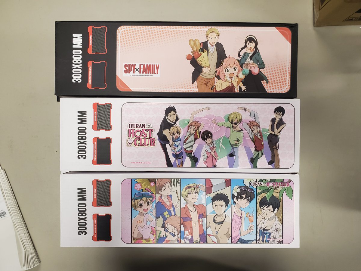 Hammergirl Anime on Twitter "New desk mats now available in store!"