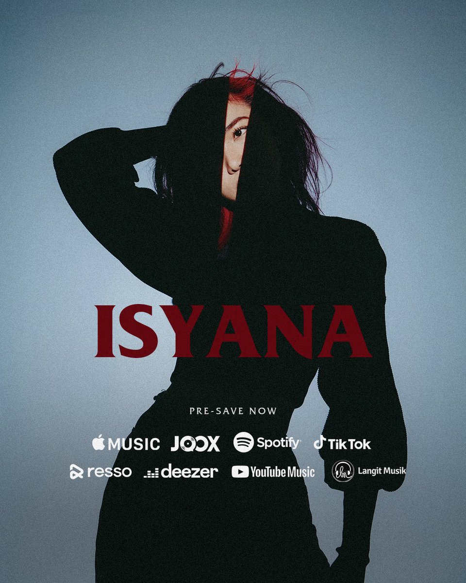 My 4th album “ISYANA” is right around the corner! Wohooooo!🤘🏻

Don’t forget to pre-save it now!
bfan.link/isyanasarasvati

See you guys on the 26th 😈