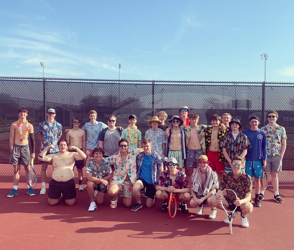 I don’t talk about my tennis squad enough! 24 amazing kids and families. We compete hard with intention to win, but keep ourselves in check with enjoying sport for what it is supposed to be - FUN!

Here’s to another fantastic season of program growth. A lot of 🖤 for this group!