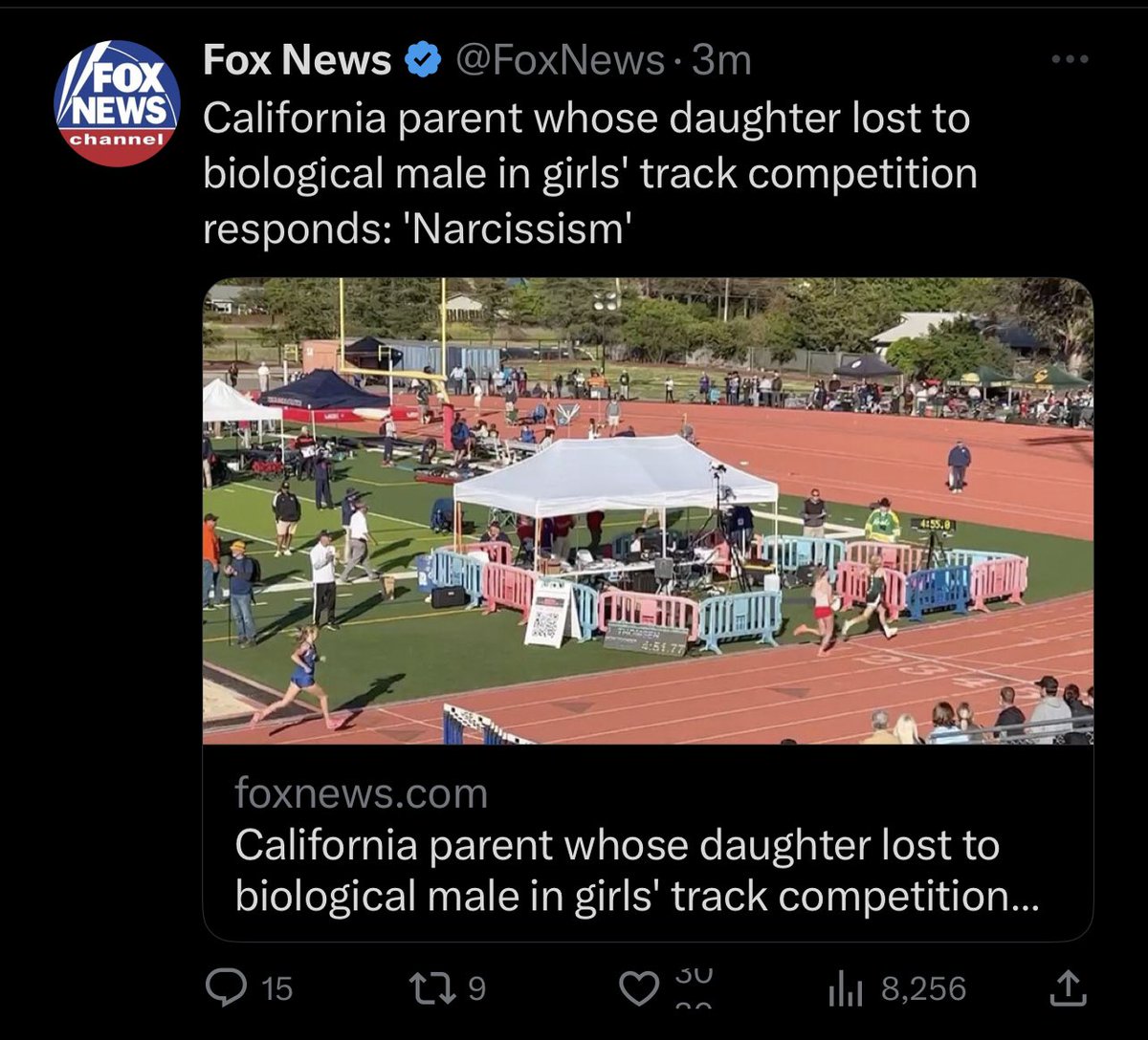 I don’t even follow Fox News.  But, their stories love to show up on my for you page.  

Do they report on anything other than Trans?